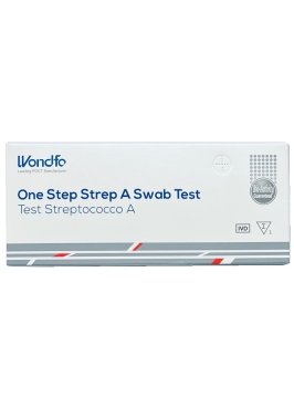 TEST ONE STEP STREP A AUTODIAGNOSTICO DETERMINAZIONE QUALITATIVA ANTIGENI STREPTOCOCCO A IN TAMPONE FARINGEO