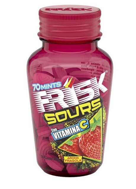 FRISK SOUR STRAWBERRY 49 G