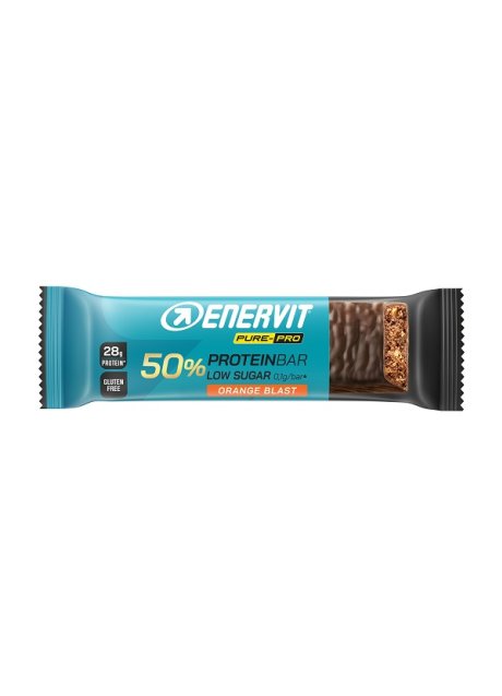 ENERVIT PURE PRO BAR 50% ORANGE BLAST 55 G