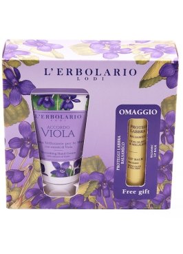 ACCORDO VIOLA CREMA VELLUTANTE PER LE MANI 75 ML + PROTEGGILABBRA BALSAMICO OMAGGIO