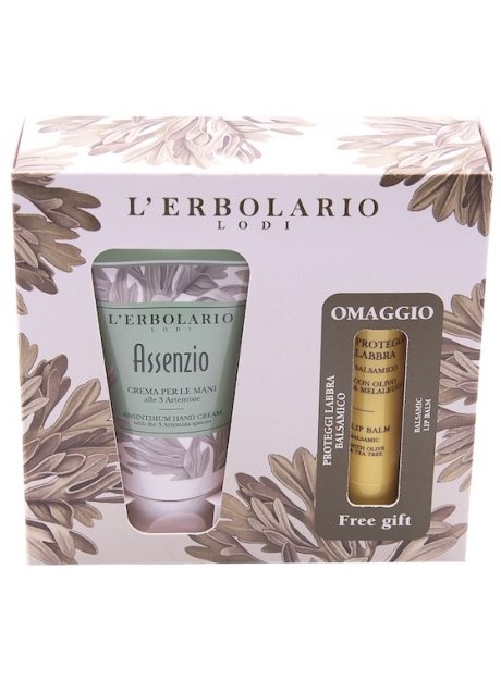 ASSENZIO CREMA MANI 75 ML + PROTEGGI LABBRA BALSAMICO OMAGGIO