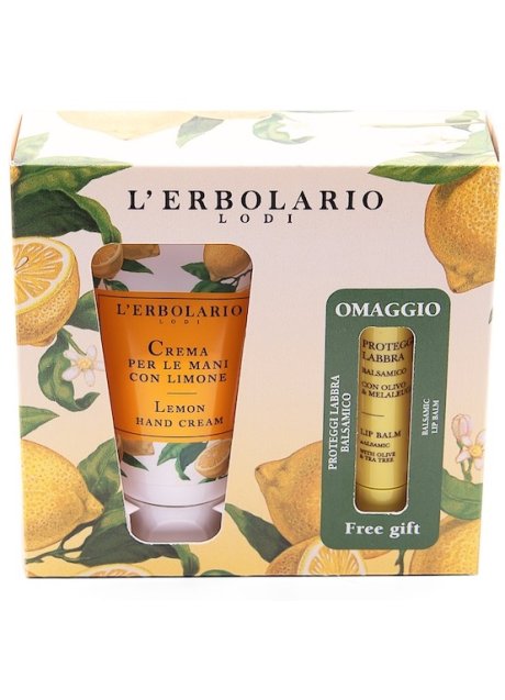 CREMA MANI CON LIMONE 75 ML + PROTEGGI LABBRA BALSAMICO OMAGGIO CREMA MANI CON LIMONE 75 ML + PROTEGGI LABBRA BALSAMICO OMAGGIO