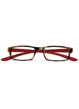 OCCHIALE DA LETTURA TWINS PLATINUM NECK DEMI BORDEAUX +1,50