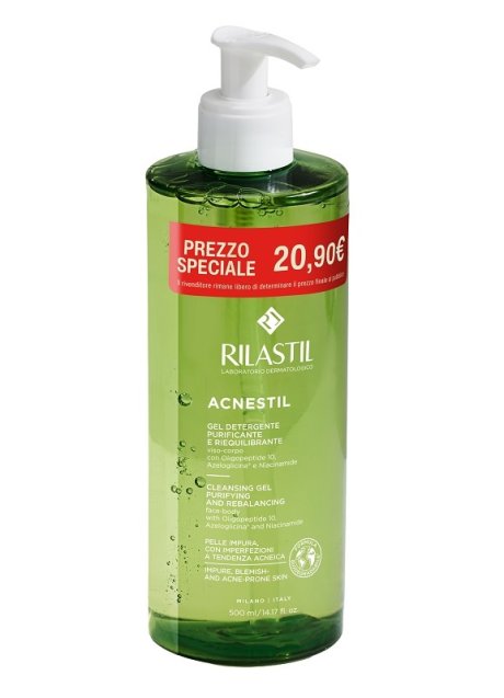 RILASTIL ACNESTIL GEL DETERGENTE 500 ML SPECIAL PRICE