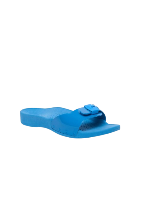 CALZATURA ORTOPEDICA SCHOLL SUN PVC W PETROLIO 37