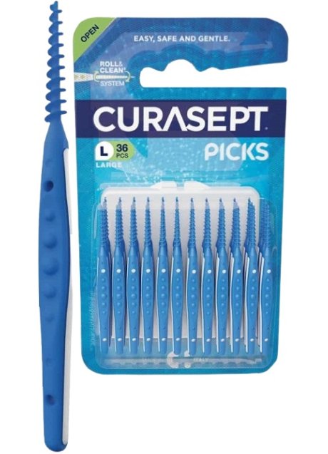 CURASEPT PICKS LARGE 36 PEZZI