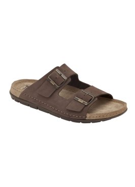 CALZATURA ABERDEEN MAN NUBUCK M DK BROWN 41