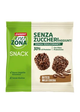 ENERZONA BITES MILK CHOCO SENZA ZUCCHERI AGGIUNTI 24 G