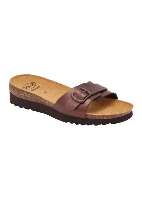 CALZATURA GINNI LAMINATED SYNTHETIC BIS W DK BROWN 37