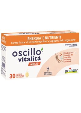 OSCILLO VITALITA' ADULTO 30 COMPRESSE EFFERVESCENTI