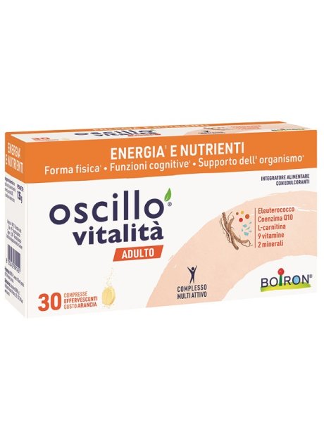 OSCILLO VITALITA' ADULTO 30 COMPRESSE EFFERVESCENTI