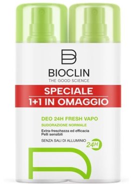 BIOCLIN DEODORANTE 24H VAPO FRSG NUOVA FORMULA 2 PEZZI 100 ML BIPACK