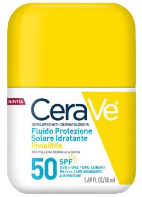 CERAVE FLUIDO PROTEZIONE SOLARE IDRATANTE INVISIBILE SPF50 50 ML