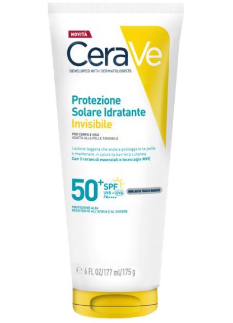 CERAVE PROTEZIONE SOLARE IDRATANTE INVISIBILE SPF50+ 177 ML