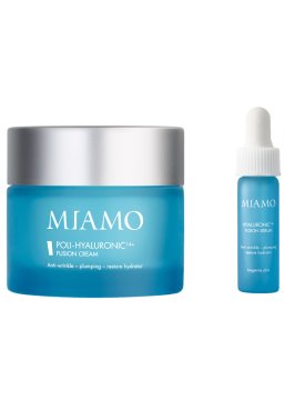 MIAMO POLI HYALURONIC14+ FUSION CREAM BUNDLE CREAM 50 ML + SERUM 4 ML