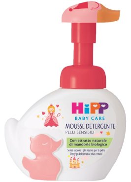 HIPP BABY CARE MOUSSE DETERGENTE PAPERELLA ROSA LIMITED EDITION 250 ML