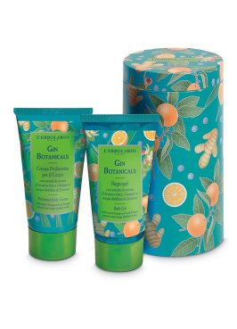 GIN BOTANICALS BEAUTY BOX SCORZE D'ARANCIA EDIZIONE LIMITATA1 CREMA PROFUMATA CORPO 75 ML + 1 BAGNOGEL 75 ML