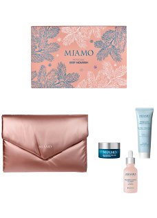 MIAMO COFANETTO PROTOCOLLO DEEP NOURISH 1 HYDRA SOFT CREAMYCLEANSER 50 ML + 1 NOURISH 3-BIOTIC RICH SERUM 30 ML + 1 LONGEVITY CELL-CARE DEEP BALM CREAM 10 ML MIAMO COFANETTO PROTOCOLLO DEEP NOURISH 1 HYDRA SOFT CREAMYCLEANSER 50 ML + 1 NOURISH 3-BIOTIC RICH SERUM 30 ML + 1 LONGEVITY CELL-CARE DEEP BALM CREAM 10 ML
