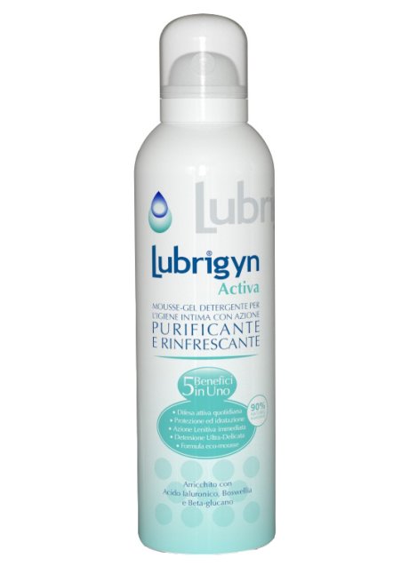 LUBRIGYN ACTIVA MOUSSE-GEL DETERGENTE 150 ML