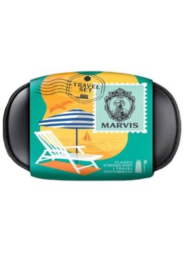 MARVIS TRAVEL SET MARE 1 DENTIFRICIO 25 ML + 1 SPAZZOLINO PIEGHEVOLE