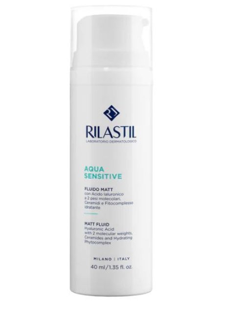 RILASTIL AQUA SENSITIVE FLUIDO MATT 40 ML