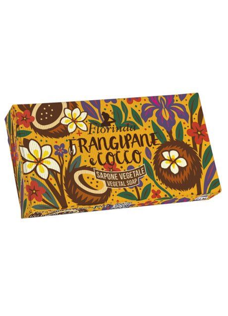 FLORINDA I CREMOSI FRANGIPANE E COCCO SAPONE VEGETALE 100 G