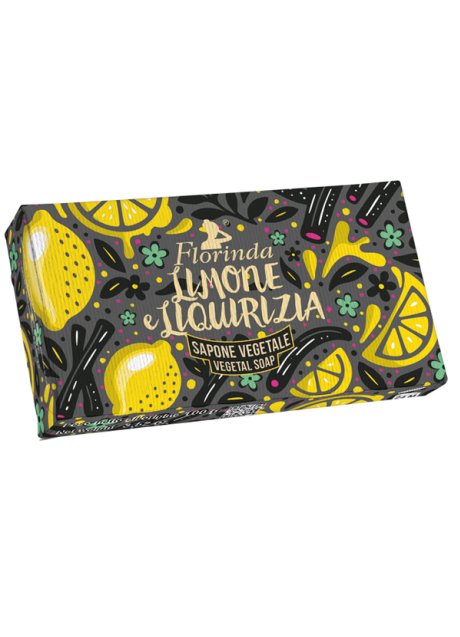 FLORINDA I CREMOSI LIMONE E LIQUIRIZIA SAPONE VEGETALE 100 G