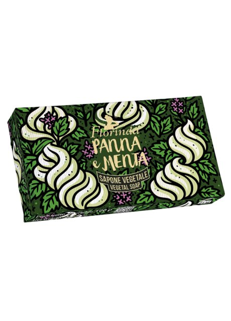 FLORINDA I CREMOSI PANNA E MENTA SAPONE VEGETALE 100 G