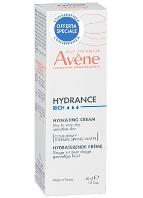 AVENE HYDRANCE CREMA RICCA 40 ML PREZZO SPECIALE 2026