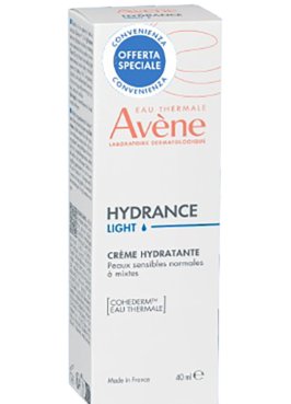 AVENE HYDRANCE CREMA LEGGERA 40 ML PREZZO SPECIALE 2026