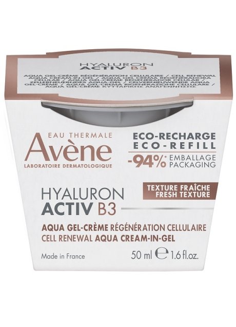 AVENE HYALURON ACTIV B3 AQUA GEL CREMA RIGENERAZIONE CELLULARE 50 ML