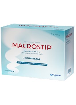 MACROSTIP 20 BUSTINE 10 G SENZA GLUTINE SENZA LATTOSIO