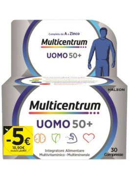 MULTICENTRUM UOMO 50+ 30 COMPRESSE PROMO 2026