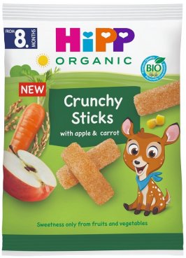 HIPP CRUNCHY STICKS MELA CAROTA 30 G