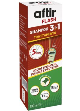 AFTIR FLASH SHAMPOO 3 IN 1 100 ML