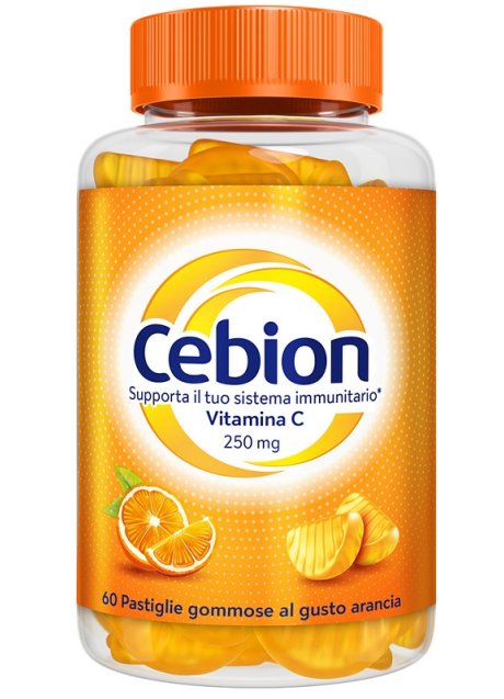CEBION 60 PASTIGLIE GOMMOSE GUSTO ARANCIA