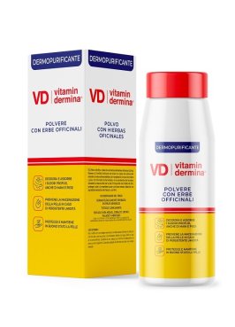 VITAMINDERMINA POLVERE ERBE OFFICINALI DERMOPURIFICANTE 100G