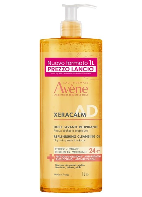 EAU THERMALE AVENE XERACALM AD OLIO DETERGENTE LIPORESTITUTIVO 1 LITRO PREZZO LANCIO