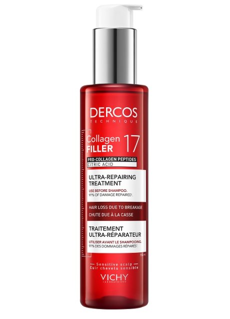 DERCOS COLLAGEN 17 FILLER TRATTAMENTO PRE SHAMPOO 150 ML