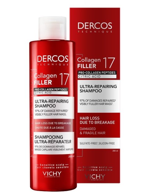 DERCOS COLLAGEN 17 FILLER SHAMPOO 200 ML