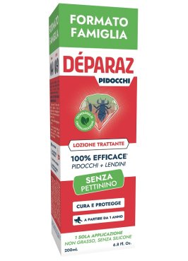 DEPARAZ LOZIONE TRATTANTE ANTI PIDOCCHIO 200 ML
