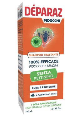 DEPARAZ SHAMPOO TRATTANTE ANTI PIDOCCHIO 150 ML