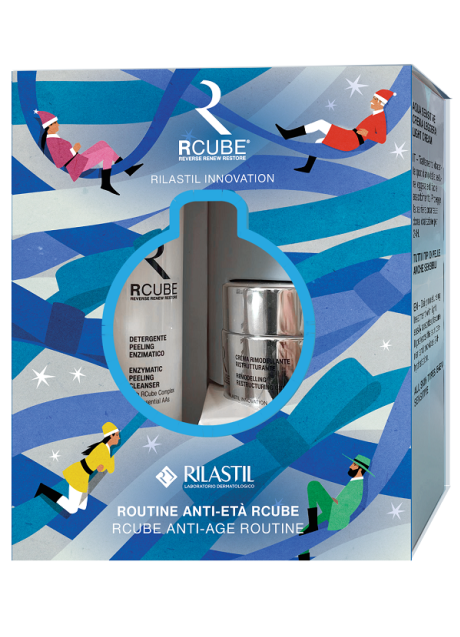 RILASTIL RCUBE COFANETTO NATALE RCUBE DETERGENTE 200 ML + RCUBE CREMA 50 ML RILASTIL RCUBE COFANETTO NATALE RCUBE DETERGENTE 200 ML + RCUBE CREMA 50 ML