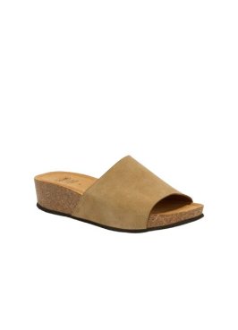 VEGAS MULE LEASUE W DARK BEIGE 39