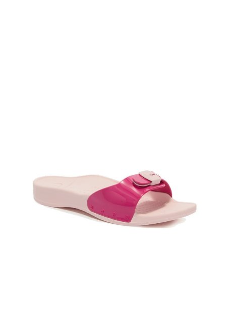 SCHOLL SUN SYNPVC W FUCHSIA/LIGHT PINK 36