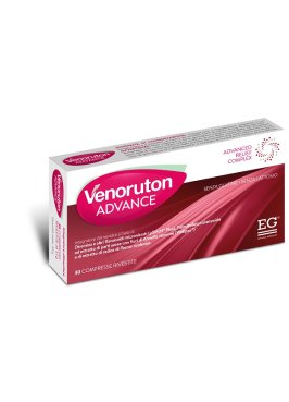 VENORUTON ADVANCE 30 COMPRESSE RIVESTITE DA 1,1 G SENZA GLUTINE SENZA LATTOSIO