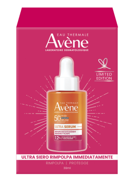 EAU THERMALE AVENE SOLARI ULTRA SIERO RIMPOLPA IMMEDIATAMENTE SPF50+ 30 ML LIMITED EDITION