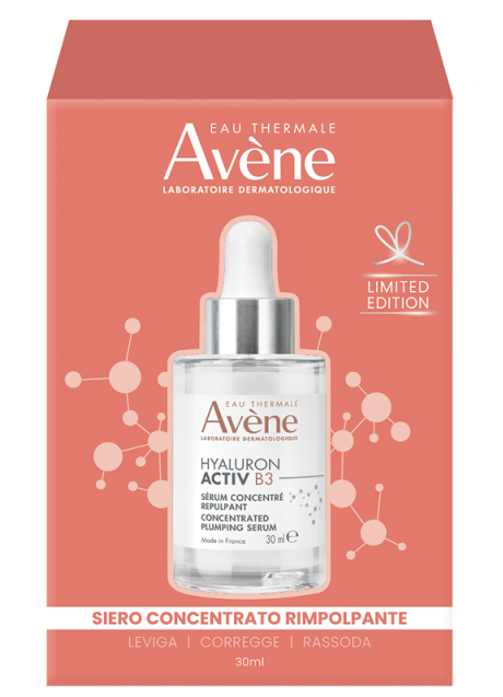 EAU THERMALE AVENE HYALURON ACTIV B3 SIERO CONCENTRATO RIMPOLPANTE 30 ML LIMITED EDITION EAU THERMALE AVENE HYALURON ACTIV B3 SIERO CONCENTRATO RIMPOLPANTE 30 ML LIMITED EDITION