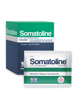 SOMATOLINE*emuls cutanea 15 bust 0,1% + 0,3%