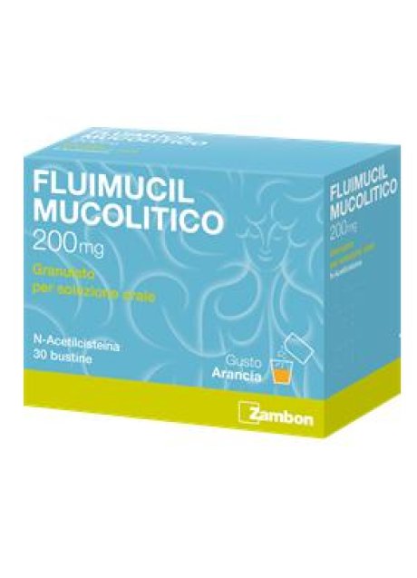 FLUIMUCIL MUCOLITICO*30 bust grat 200 mg